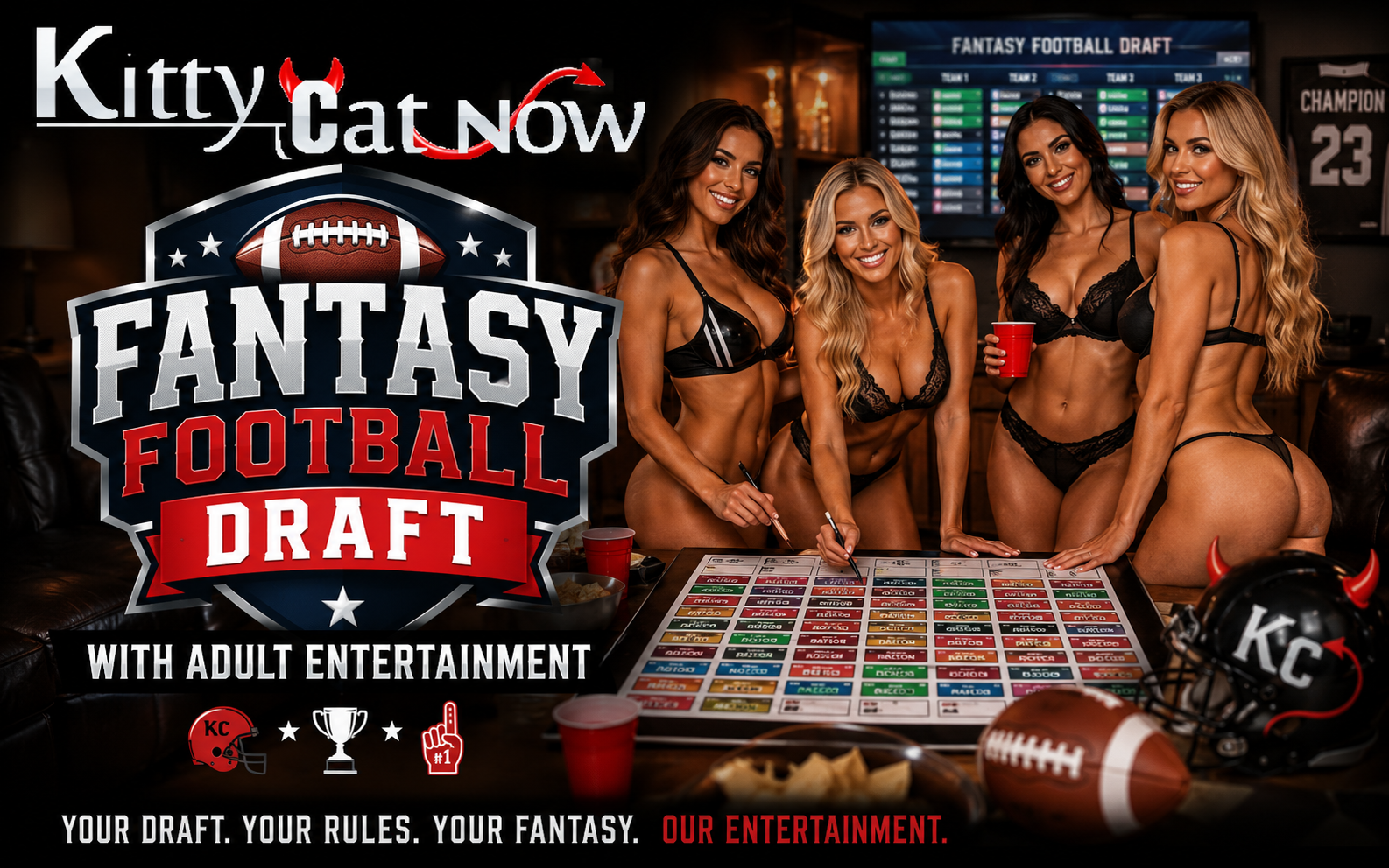 Fantasy Football Strippers-Kitty Cat Now Louisville